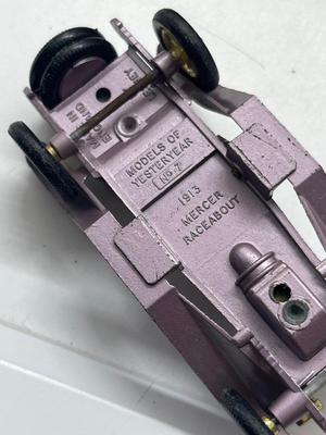 LOT 131: Vintage Lesney "Models of Yesteryear" - 1911 Ford Model T, 1909 Opel Coupe, 1910 Benz Limousine, 1913 Cadillac 1907...