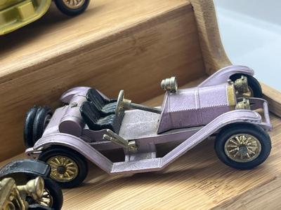 LOT 131: Vintage Lesney "Models of Yesteryear" - 1911 Ford Model T, 1909 Opel Coupe, 1910 Benz Limousine, 1913 Cadillac 1907...