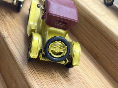 LOT 131: Vintage Lesney "Models of Yesteryear" - 1911 Ford Model T, 1909 Opel Coupe, 1910 Benz Limousine, 1913 Cadillac 1907...