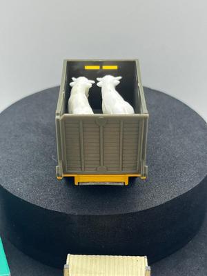 LOT 134: Vintage Lesney Matchbox Vehicles - Refrigerator Truck, Girder Truck, Cattle Truck and More
