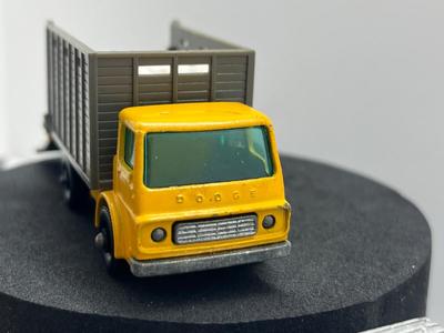 LOT 134: Vintage Lesney Matchbox Vehicles - Refrigerator Truck, Girder Truck, Cattle Truck and More