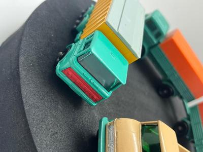 LOT 137: Vintage Lesney Matchbox Vehicles - "Unimog", Mercedes Trailer and More