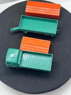 LOT 137: Vintage Lesney Matchbox Vehicles - "Unimog", Mercedes Trailer and More