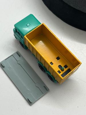 LOT 137: Vintage Lesney Matchbox Vehicles - "Unimog", Mercedes Trailer and More