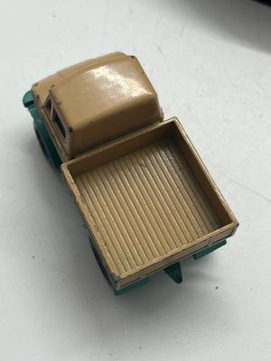 LOT 137: Vintage Lesney Matchbox Vehicles - "Unimog", Mercedes Trailer and More