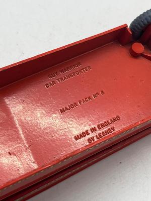 LOT 140: Vintage Lesney Matchbox King Size Vehicles - Ford Tractor, Transporter and Articulated Horse Van