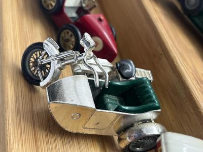 LOT 141: Vintage Lesney "Models of Yesteryear" - 1914 Sunbeam, 1929 Bentley, 1912 Packard Landaulet and More