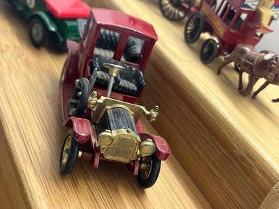 LOT 141: Vintage Lesney "Models of Yesteryear" - 1914 Sunbeam, 1929 Bentley, 1912 Packard Landaulet and More