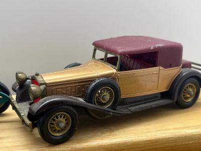 LOT 145: Vintage Lesney "Models of Yesteryear" - 1911 Maxwell Roadster, 1912 Simplex, 1911 Renault, 1912 Rolls Royce, 1904...
