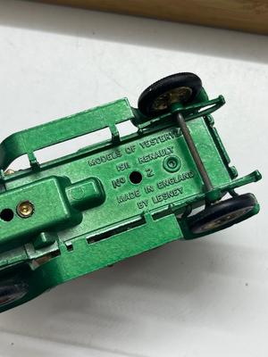 LOT 145: Vintage Lesney "Models of Yesteryear" - 1911 Maxwell Roadster, 1912 Simplex, 1911 Renault, 1912 Rolls Royce, 1904...