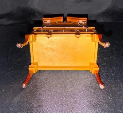 Chippendale Style - Heavy - Wooden Highboy - 11 Working Drawers 1:12