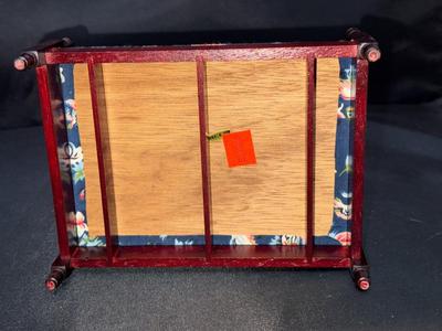 Doll Bed 1:12 Miniature Dollhouse Furniture