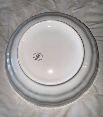 English Ironstone Pitcher and Deep Bowl Excellent Condition