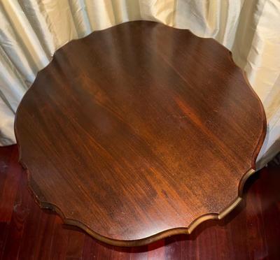 Antique Scalloped Table