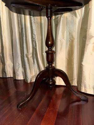 Antique Scalloped Table