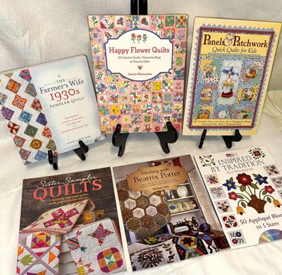 6 Books on Quilting (Lot 1)