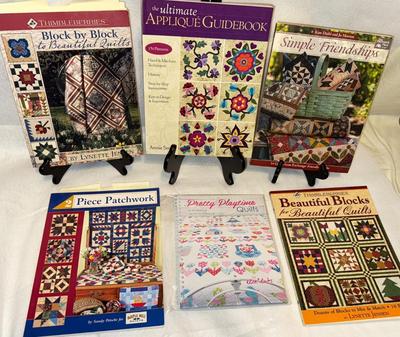 6 Books on Quilting (Lot 2)