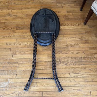 Metal Bird Bath Side Table (LR-BM)