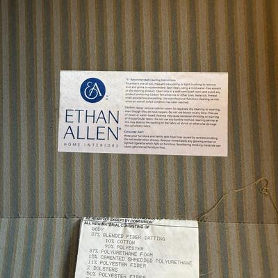 Two Ethan Allen Three Seat Sofas (LR-BM)