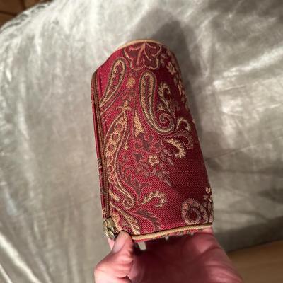 Sale Photo Thumbnail #1054: Lot of Empty Jewelry Boxes and Small Zip Up Pouches