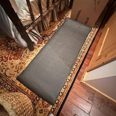 Sale Photo Thumbnail #1091: Black Yoga Mat 66" long