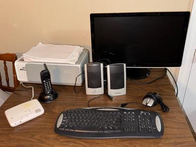 Office Lot Computer Screen, Printer, Phone, Speakers…