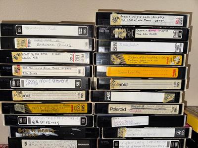 VHS Taped Movies & TV - Vintage Commercials