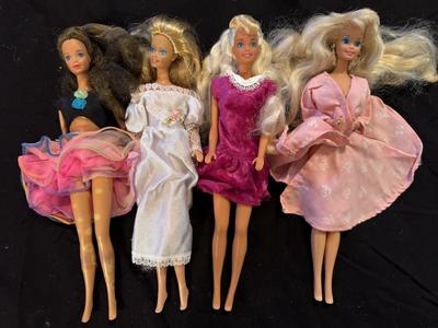 Lot of 7 Super Star Barbie Era