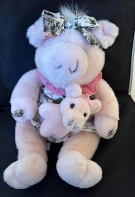 Large Pink Pig & Piglet