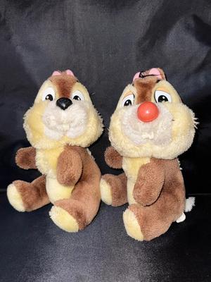 Chip and Dale Vintage Plush
