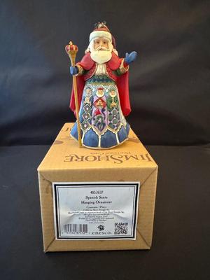 Jim Shore Spanish Santa Spain Hanging Ornament