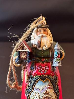 Jim Shore German Santa Hanging Ornament