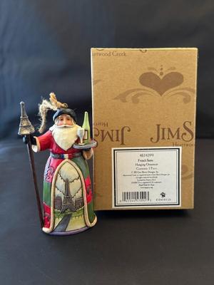 Jim Shore French Santa Hanging Ornament