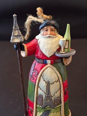 Jim Shore French Santa Hanging Ornament