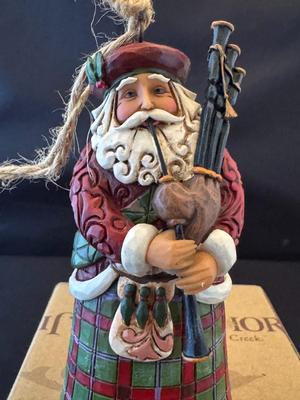Jim Shore Irish Santa Hanging Ornament