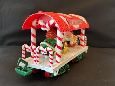 1986 New Bright Train Pump Car Disney Snow White Dwarves