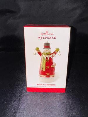 Hallmark Christmas Keepsake Magical Snowman Ornament