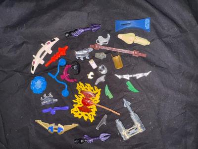 Star Wars Power Ranger Transformer Loose Accessories Lot 2