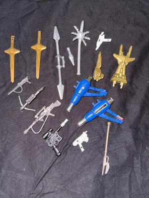 Action Figure Loose Accessories Lot 3 Star Wars Power Ranger Transformer