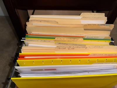 Quilting Patterns, Instructions and Ideas Two Organized Drawers of Patterns