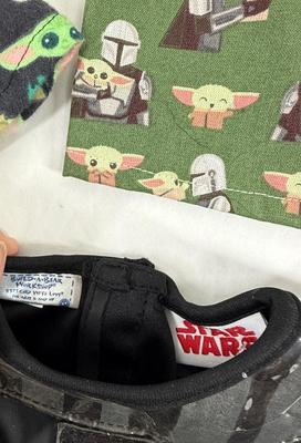 Sale Photo Thumbnail #44: In good vintage condition with Yoda print and Darth Vader costume.