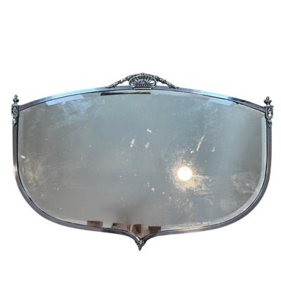 K199 Art Deco Silverplated Wall Mirror