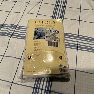 A204 King Ralph Lauren Cottage Hill Plaid Duvet Cover With Sham & Bedskirt