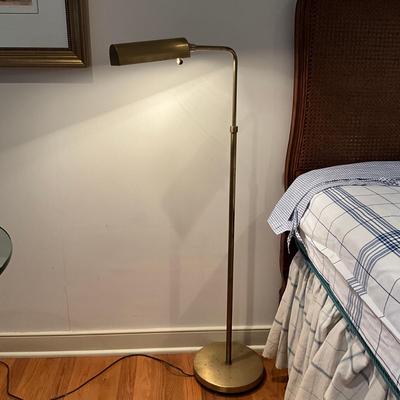 A209 Mid Century Modern Adjustable Brass Lamp