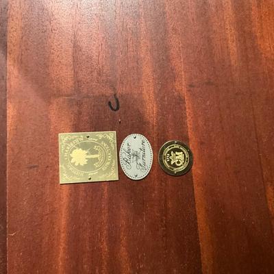 A219 Vintage BAKER Historic Charleston Mahogany Georgian Drop Leaf Pembroke Table