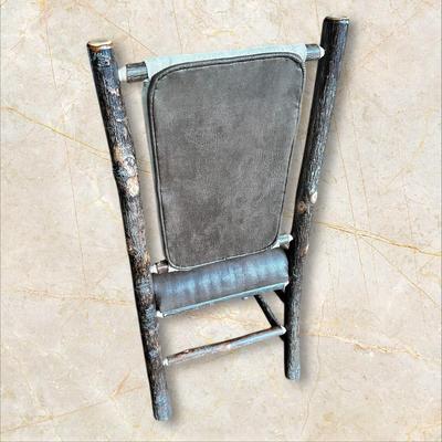 42" Round Rustic Farmhouse Table with Two Hickory Farmhouse style Chairs