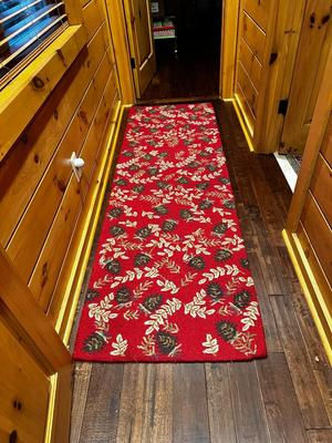 Red Runner Rug Laura Megroz 2009