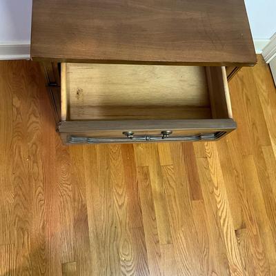 B232 Vintage French Provincial Nightstand Single Drawer