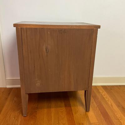 B232 Vintage French Provincial Nightstand Single Drawer