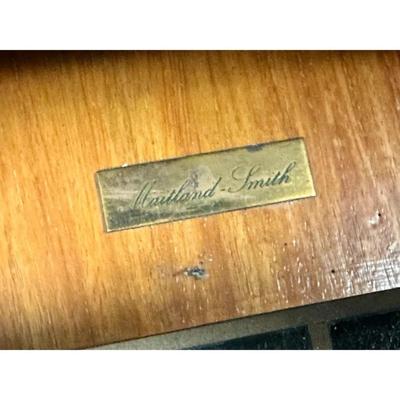 Sale Photo Thumbnail #261: 1970's Maitland Smith Tessellated Marble Book Box Side Table
18.25" x 16.5" x 18.75"
In great condition with minor scratches all over consistent with marble...nothing major.